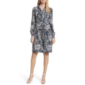 Diane Von Furstenberg Collared Worsley Romper 6